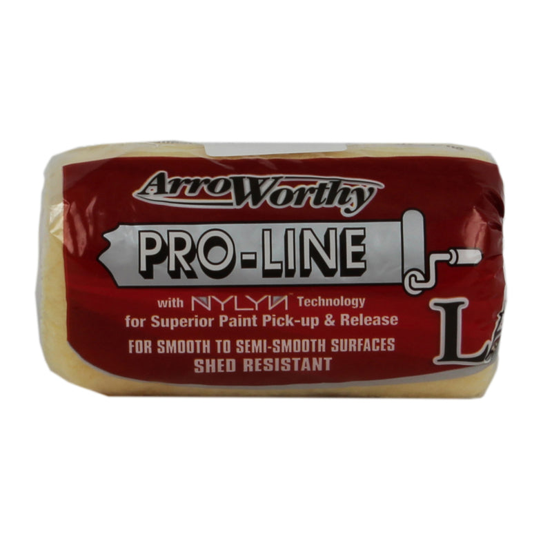 LINZER PRODUCTS CORP, Arroworthy Pro-Line Polyester 4 in. W X 3/8 in. S Paint Roller Cover (Pack of 25)