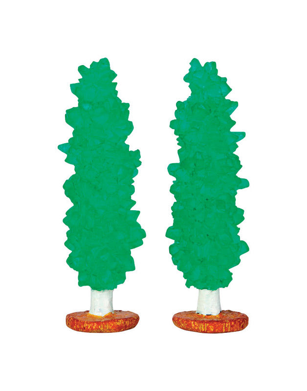 ACE TRADING-LIC LTD, Lemax Multicolored Polyresin Non-Electric Power Rock Candy Trees Tabletop Christmas Village 3.58 in.