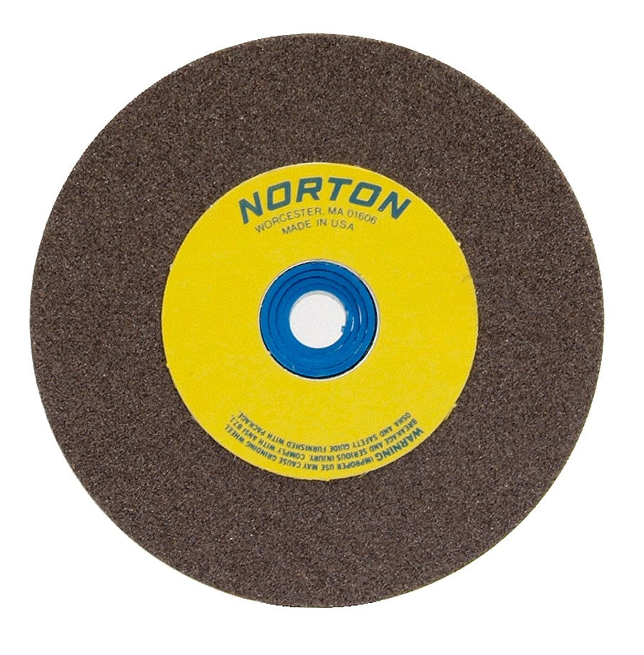 SAINT-GOBAIN ABRASIVES INC, Norton Gemini 6 in. D X 1 in. 57A Bench Grinding Wheel