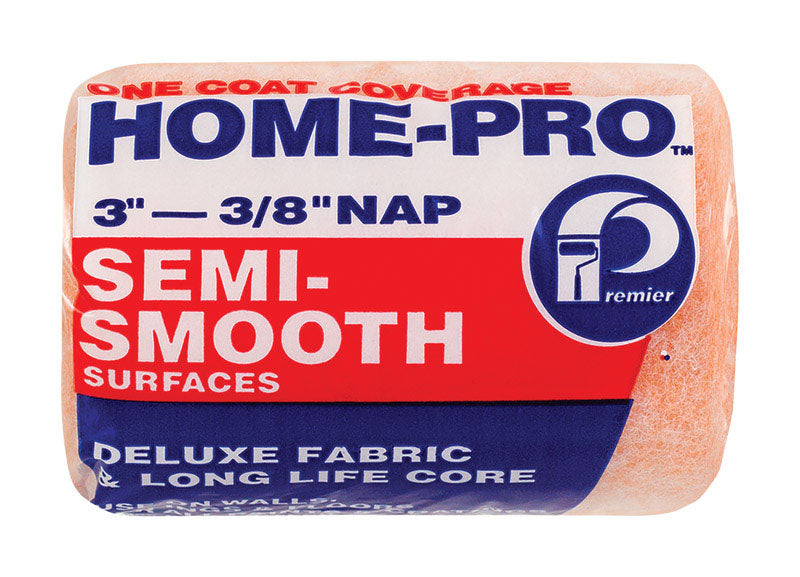 PREMIER PAINT ROLLER COMPANY LLC, Premier Home-Pro Polyester 3 in. W X 3/8 in. S Paint Roller Cover (Pack of 36)