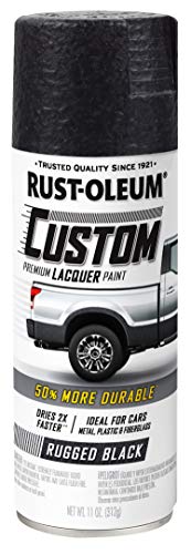 Rust-Oleum Corp, RUGGED BLACK MATTE 11OZ SPRAY