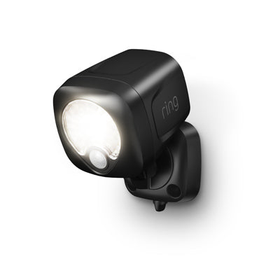 RING LLC, Ring Motion-Sensing Battery Powered LED Black Spotlight