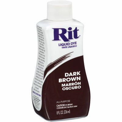 NAKOMA PRODUCTS LLC, Rit 8 oz. Dark Brown For Fabric Dye (Pack of 3)