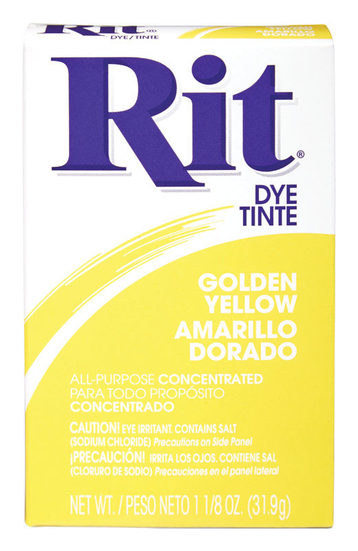 NAKOMA PRODUCTS LLC, Rit Golden Yellow For Fabric Dye (Pack of 6)