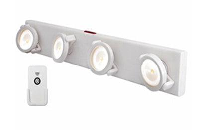 AMERTAC HOLDINGS INC, Rite Lite 15.75 in. L White Battery Powered LED Smart-Enabled Strip Light 70 lm