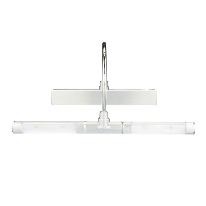 AMERTAC HOLDINGS INC, Rite Lite Metal Brushed Silver Dimmable Adjustable Wireless Picture LED Light 13 in.