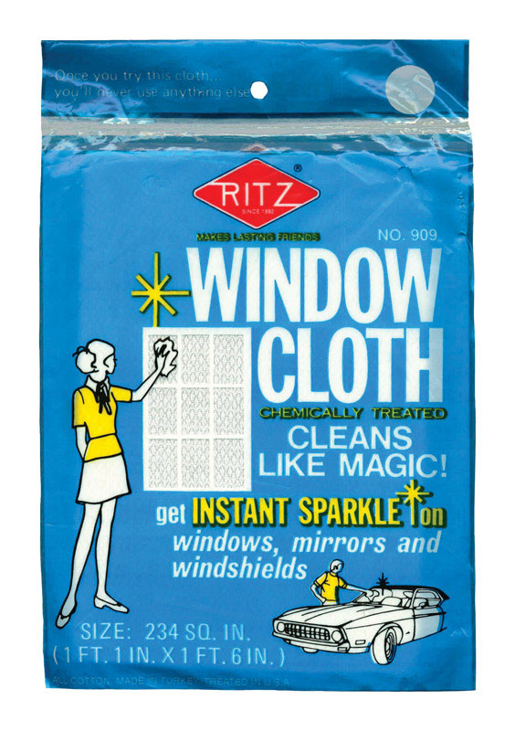 JOHN RITZENTHALER CO, Ritz Original Scent Window Cleaner 1 pk Wipes