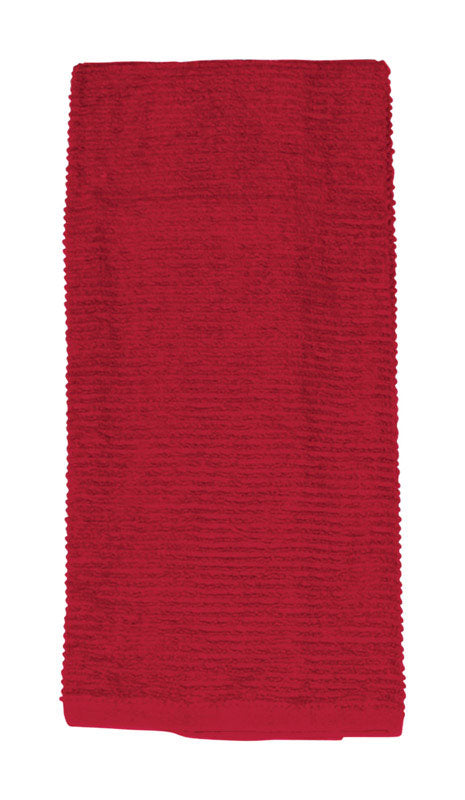 JOHN RITZENTHALER CO, Ritz Paprika Cotton Kitchen Towel 1 pk (Pack of 3)