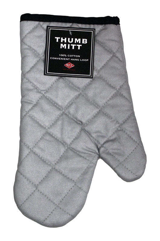 JOHN RITZENTHALER CO, Ritz Silver Cotton Oven Mitt 1 pk (Pack of 6)