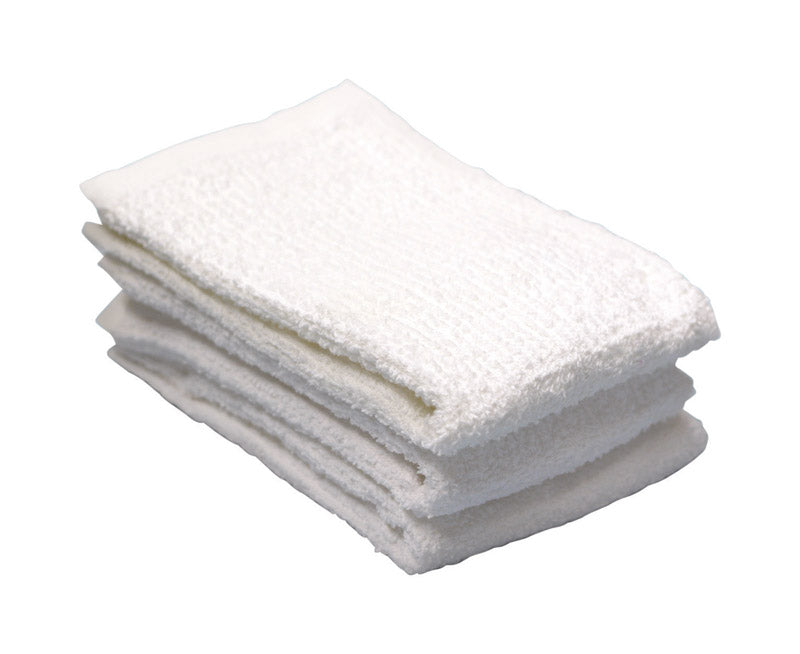 JOHN RITZENTHALER CO, Ritz White Cotton Bar Mop Dish Cloth 3 pk (Pack of 3)