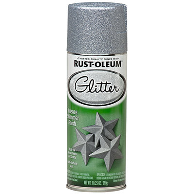 Rust-Oleum Corp, Rust-Oleum Specialty Glitter Silver Spray Paint 10.25 oz.