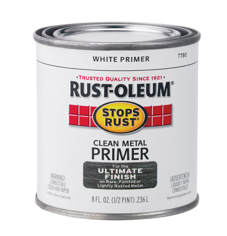 Rust-Oleum Corp, Rust-Oleum White Primer 0.5 pt. 450 g/L