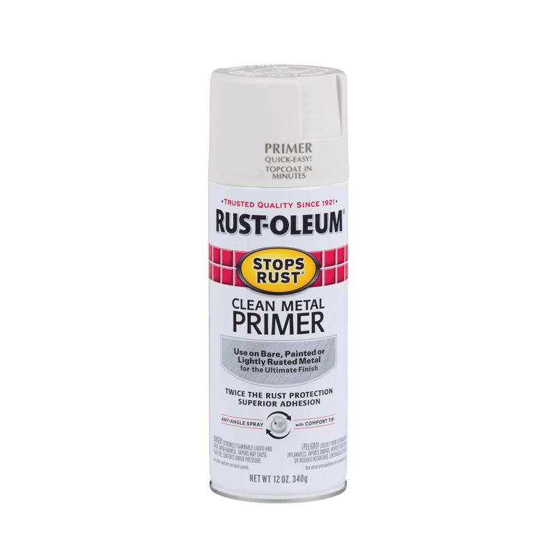 Rust-Oleum Corp, Rust-Oleum White Primer 12 oz. (Pack of 6)