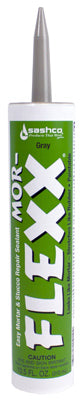 Mor-Flexx, Sashco Beige Acrylic Rubber Caulk 10.5 oz. (Pack of 12)