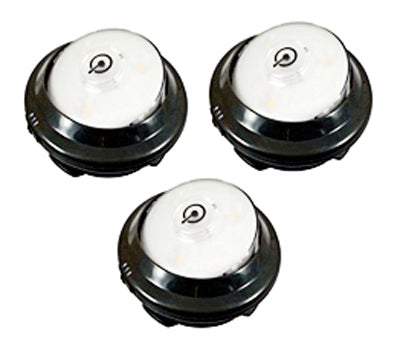 AMERTAC HOLDINGS INC, Westek Gray Battery Powered LED Puck Light 3 pk